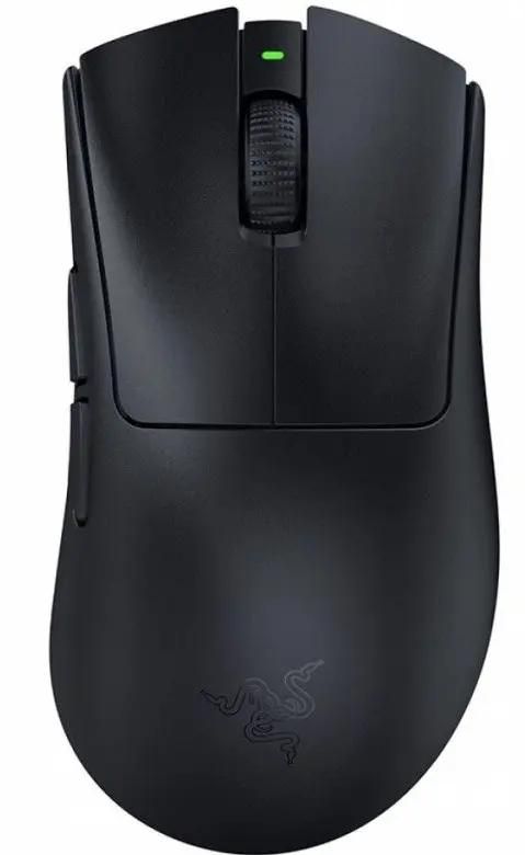 Мышь беспроводная Razer DeathAdder V3 HyperSpeed, игровая, радио, оптическая, USB, USB-C, 6400dpi, черный [rz01-05140100-r3g1]